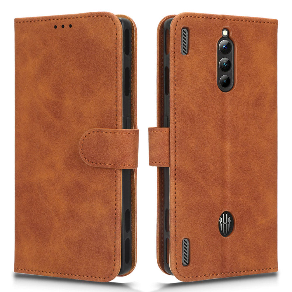 For ZTE nubia Red Magic 8 Pro 5G Skin-touch PU Phone Leather Case Wallet Stand Cell Phone Cover For ZTE nubia Red Magic 8 Pro 5G Skin-touch PU Phone Leather Case Wallet Stand Cell Phone Cover